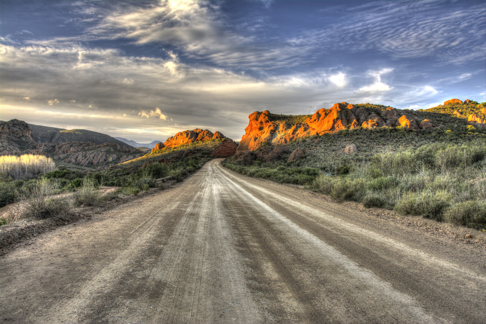 Red Rock Road The Slow Shutter